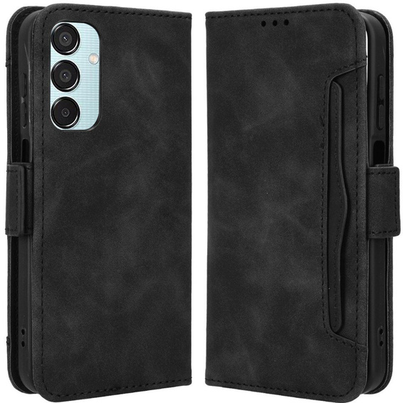 Pattintható tok a Samsung Galaxy M15 5G, Card Slot, fekete