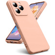Telefontok a Infinix Hot 40i, Silicone Lite, rózsaszín