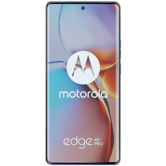 3D edzett üveg Motorola Edge 40 Pro készülékhez, fekete