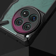 Ringke Fusion X átlátszó / fekete tok OnePlus 12 5G készülékekhez