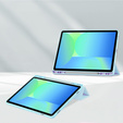 Tok Samsung Galaxy Tab S10 FE+ Plus, Smartcase Hybrid, tolltartó résszel, kék