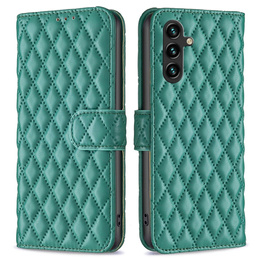 Pattintható tok a Samsung Galaxy A56, Wallet, BINFEN COLOR, zöld