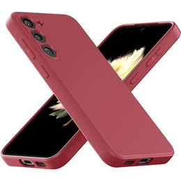 Telefontok a Samsung Galaxy S23 5G, Silicone Lite, piros