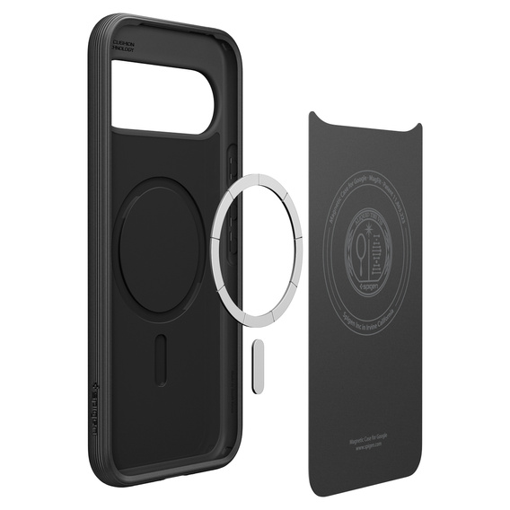 Spigen Parallax MagSafe tok a Google Pixel 10 Pro XL-hez, matt fekete színű