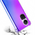 Tok Oppo Reno 10 / 10 Pro, Gradient Dropproof, Lila / kék