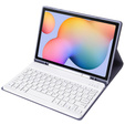 Tok + billentyűzet Samsung Galaxy Tab S6 Lite P610/P615 / S6 Lite 2022 10.4, Pen Slot, lila