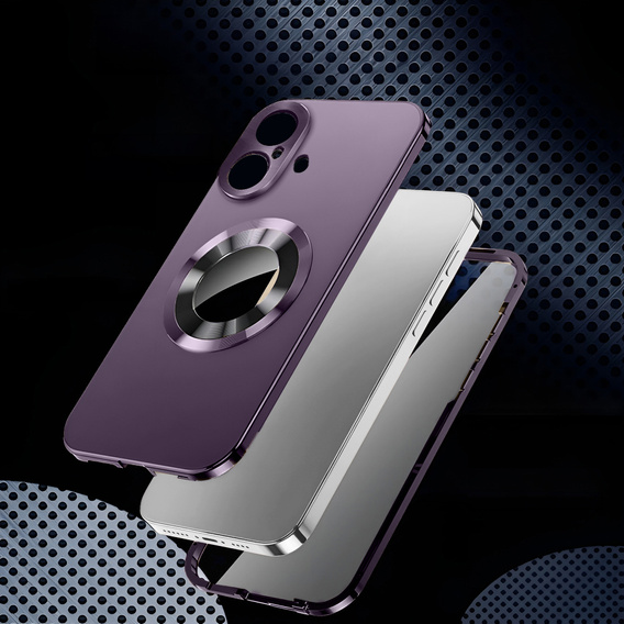 MagSafe-kompatibilis tok iPhone 17-hez, magánéletet védő üveggel