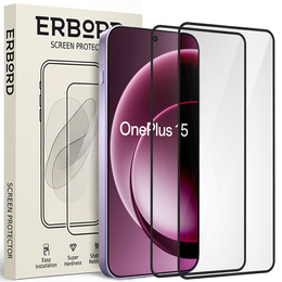 2x ERBORD 3D edzett üveg OnePlus 15R készülékhez