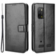 Pattintható tok a Ulefone Armor X10 / X10 Pro, Crazy Horse Wallet, fekete