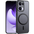 Tok Oppo Reno 13 Pro-hoz, MagSafe, ERBORD Matt Case, fekete