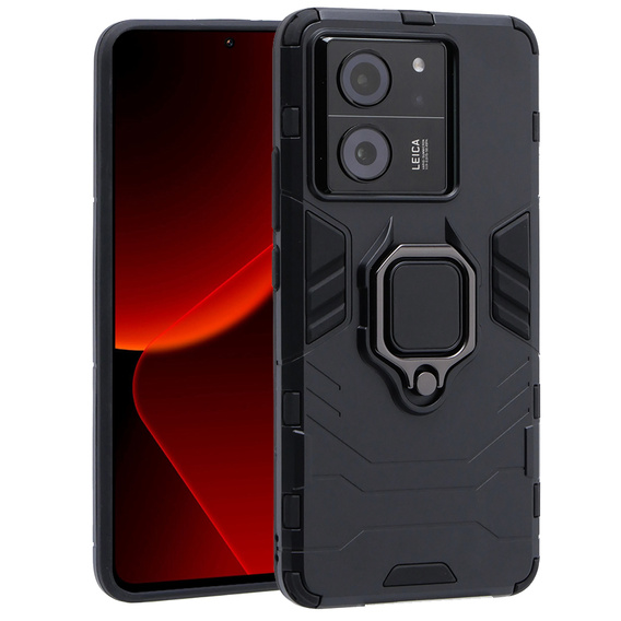 Telefontok a Xiaomi 13T / 13T Pro, Kickstand Ring, fekete