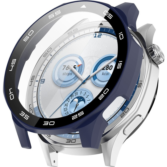 2in1 tok + edzett üveg a Huawei Watch GT 5 46mm-hoz, átlátszó