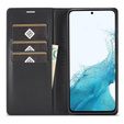 Pattintható tok a Samsung Galaxy A56, Carbon LC.IMEEKE, fekete