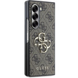GUESS Telefontok a Samsung Galaxy Z Fold6, 4G Big Metal Logo, barna