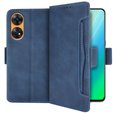 Pattintható tok a Oppo Reno8 T, Card Slot, kék