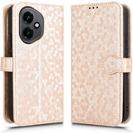 Flap tok Honor 400 5G, Wallet Rhombus, rózsaszín