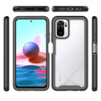 Tok Xiaomi Redmi Note 10 / 10S készülékhez, Shockproof, fóliával, kék