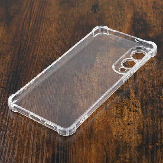 Telefontok a Samsung Galaxy S25 Edge, Dropproof, átlátszó