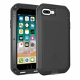 Love Mei Telefontok a iPhone 8 Plus / 7 Plus, armored with glass, fekete