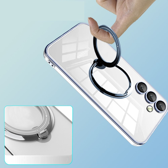 Mágneses tok Samsung Galaxy A54 5G készülékhez, MagSafe, kék