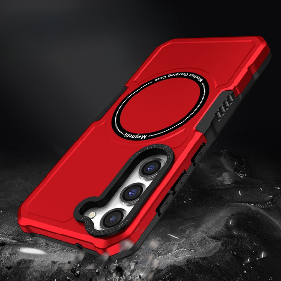 Telefontok a Samsung Galaxy S23 Plus, Protective MagSafe, piros
