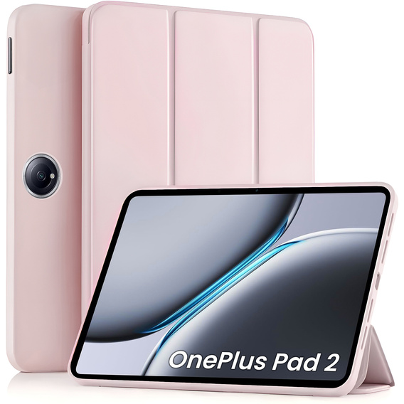 Tok OnePlus Pad 2, Smartcase, rózsaszín