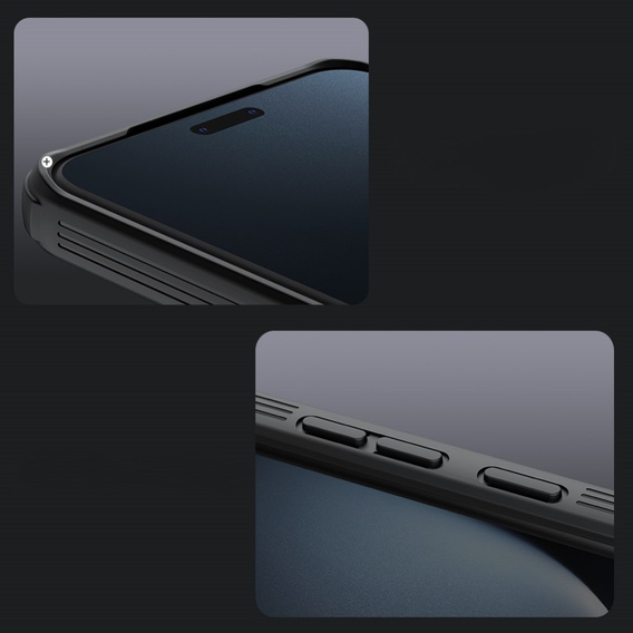 Tok Honor Magic 7 Pro, páncélozott Nillkin, CamShield Pro, fekete