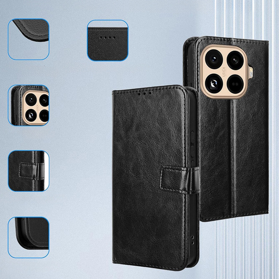 Őrült ló pénztárca tok Xiaomi 15T Pro számára