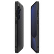 A Spigen tok Samsung Galaxy S24 FE, Liquid Air, fekete + 9H edzett üveghez