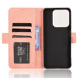 Pattintható tok a Realme C61, Card Slot, rózsaszín