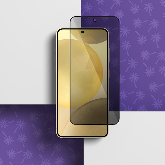 Shy Palm Privacy edzett üveg Samsung Galaxy S24+ Plus-hez