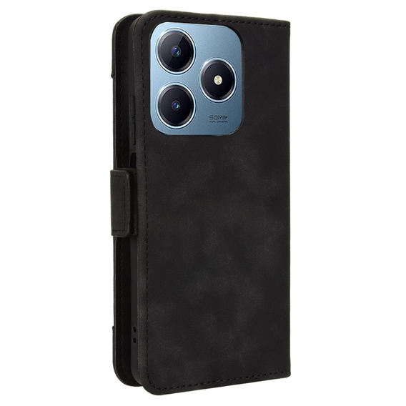 Pattintható tok a Realme C61, Card Slot, fekete