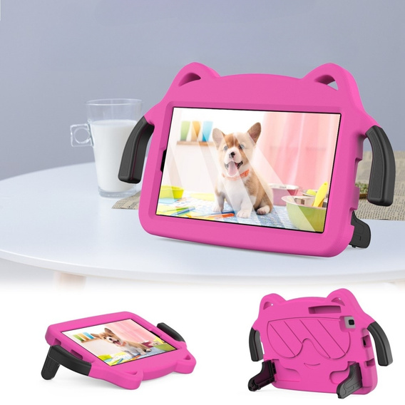 Gyerek tok Samsung Galaxy Tab A7 Lite 8.7" / Galaxy Tab A8 8" 2019, rózsaszín