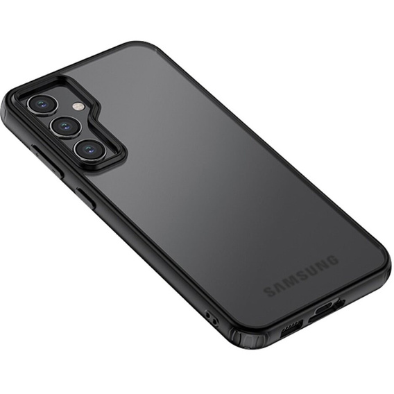 Telefontok a Samsung Galaxy S23 FE, Fusion Hybrid, átlátszó / fekete