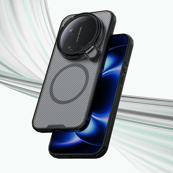 Nillkin CamShield Prop mágneses tok Xiaomi 17 Ultra készülékhez, fekete