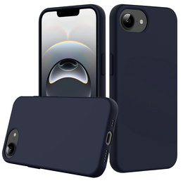 Telefontok a iPhone 16e, Silicone MagSafe, sötétkék