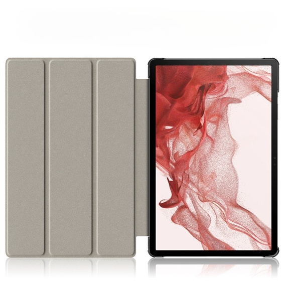 Tok Samsung Galaxy Tab S9 Plus, Smartcase tolltartóval, kék