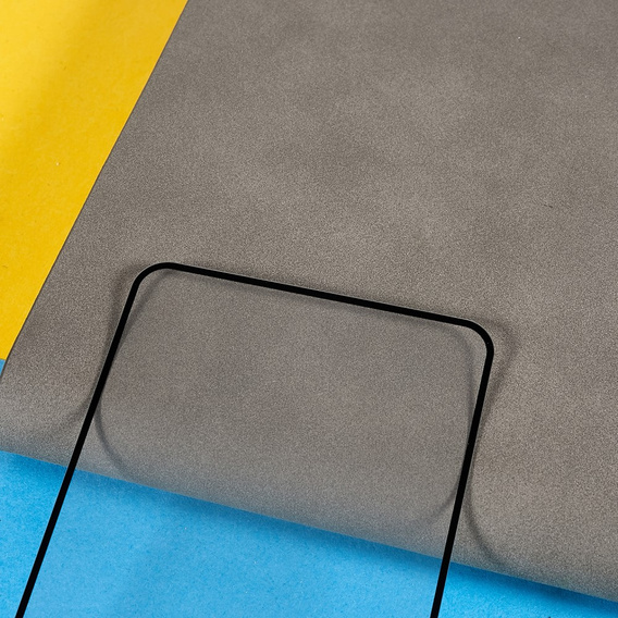 3D edzett üveg Motorola Moto G13 készülékhez, fekete
