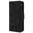 Pattintható tok a Infinix Note 40 Pro, Card Slot, fekete