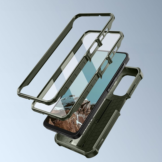 Dexnor Full Body (két keretes) páncélozott tok Samsung Galaxy A17 készülékhez