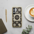 GUESS mágneses IML Peony tok Samsung Galaxy S25 Ultra készülékhez