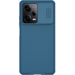 Tok Xiaomi Poco X5 Pro 5G, páncélozott Nillkin, CamShield Pro, kék