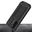 Páncélozott tok a Samsung Galaxy S22, R-JUST CamShield Slide, fekete
