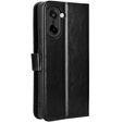 Pattintható tok a OnePlus Nord CE5, Crazy Horse Wallet, fekete