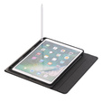 Tok + billentyűzet iPad 7/8/9 10.2 2019/2020/2021, Pen Slot, fekete