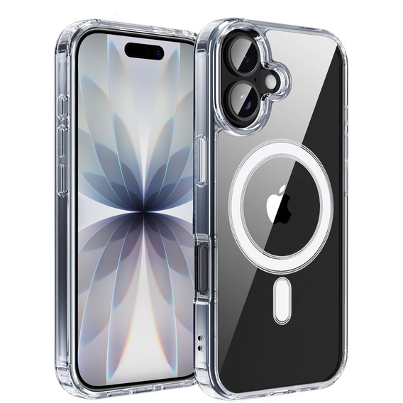 Tok iPhone 17 készülékhez, MagSafe, átlátszó
