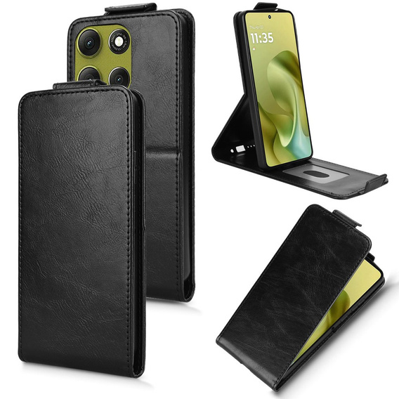 Flip tok Xiaomi Redmi 15 5G / 4G, Flip tok, fekete