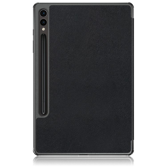 Tok Samsung Galaxy Tab S9 Plus, Smartcase tolltartóval, fekete