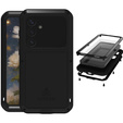 Love Mei Telefontok a Samsung Galaxy S25+ Plus, armored with glass, fekete