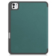 Tok iPad Pro 11" 2024 (5 gen.), Smartcase tolltartóval, zöld